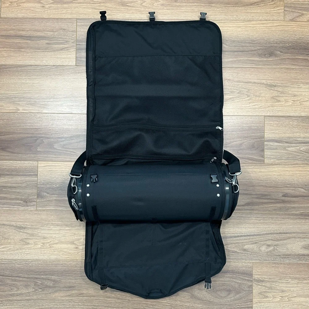 Skyroll Garment Bag Tubular Luggage in Black
